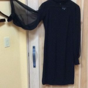 Black cocktail dress